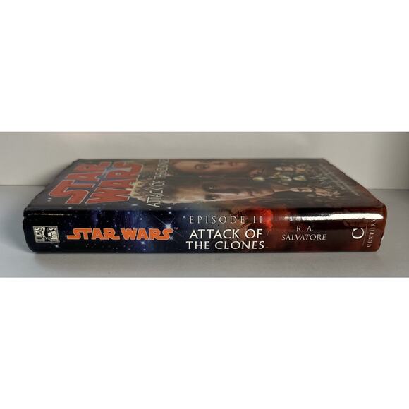 Star Wars: Episode 2 ATTACK OF THE CLONES R. A. Salvatore HC 1st Ed 1st Print - Picture 3 of 9